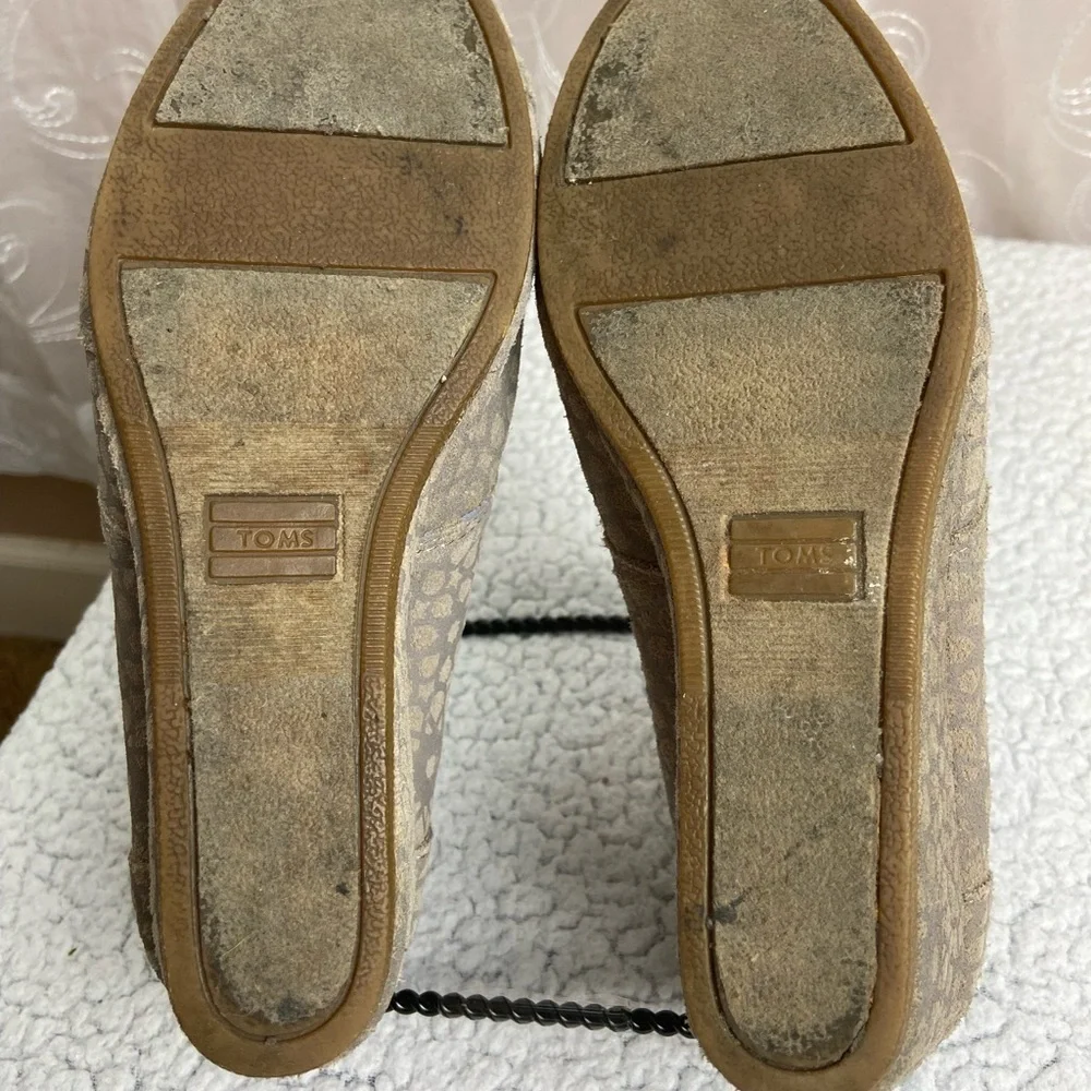 Toms Desert Wedge Women’s, 8